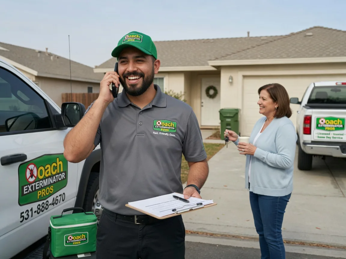 Pest Control Roach Exterminator Sebring, OH FAQs
